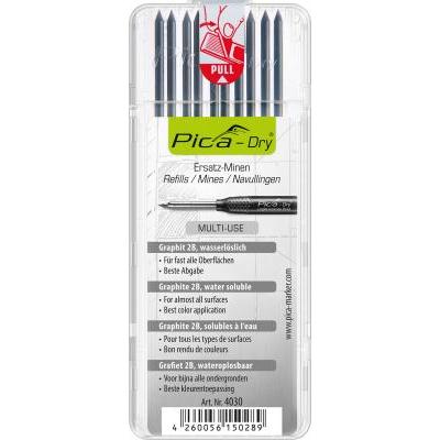 PICA DRY REFILL SET GRAPHITE (10ST)
