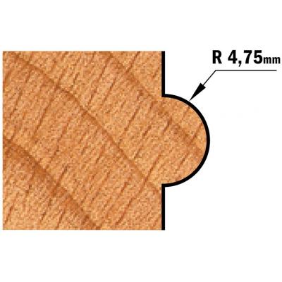 FREES HM S=8MM R=4.75 D=25.4 I=22 L=54