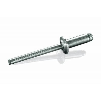 Rivet INOX/INOX Tête plate 6.4X15MM