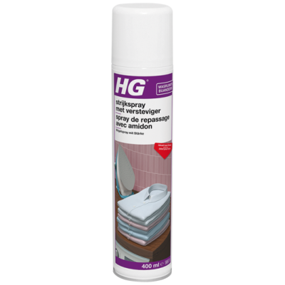 HG STRIJKSPRAY MET VERSTEVIGER 400ML