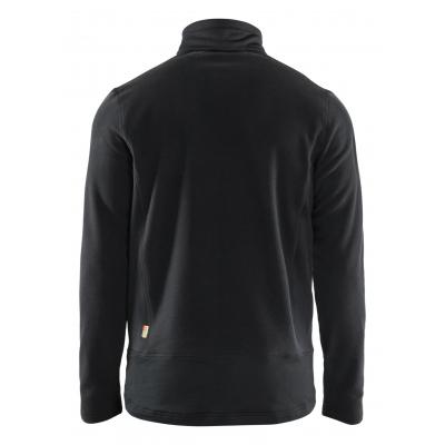 BLAKLADER MICROFLEECEVEST 4765 ZWART XL