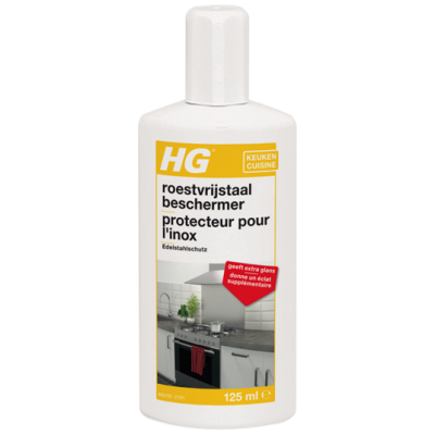 HG ROESTVRIJSTAAL BESCHERMER 125ML.