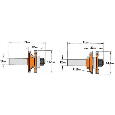 FREES HM 12MM. PROF CONTER PRO B
