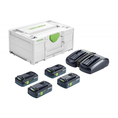 FESTOOL SYS 18V 4X4/TCL 6 DUO ENERGY SET