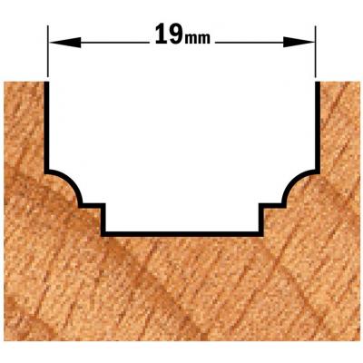 PROFIELFREES HW S=8MM R=2.4 D=19 D=11.1
