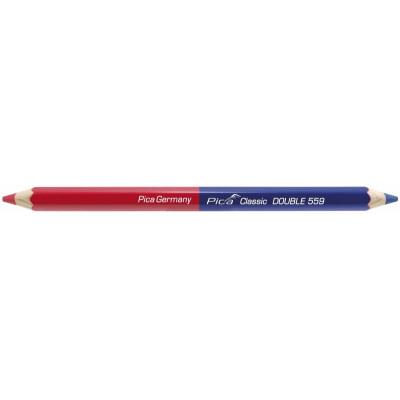 PICA MARKEERPOTLOOD ROOD EN BLAUW - 10ST