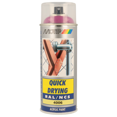 MOTIP SPUITBUS ACRYL HG RAL 4006 400ML.