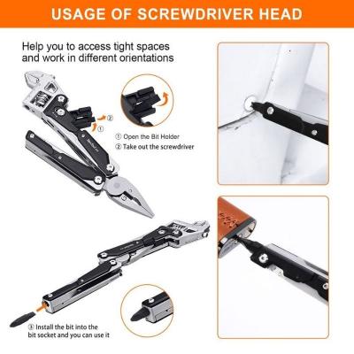 NEXTOOL MULTITOOL ENGELSE SLEUTEL ZWART