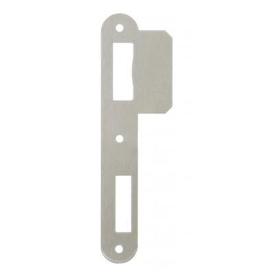 LITTO SLUITPLAAT AFG. INOX L/R