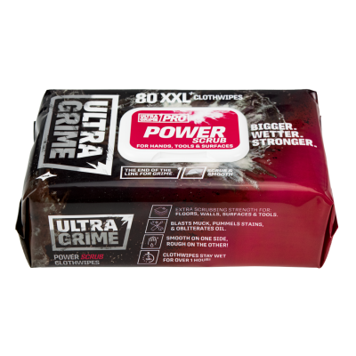 ULTRAGRIME PRO POWER SCRUB LINGETTES