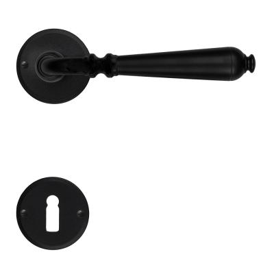 HDD DEURKRUK PRO ELEGEANCE ZWART ROND