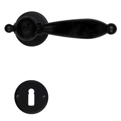 HDD DEURKRUK PRO NATALIE ZWART ROND R+E