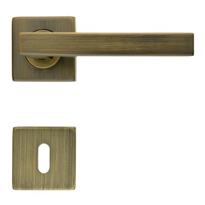 HDD DEURKRUK PRO KUBIC SHAPE 16MM MAT BRONS