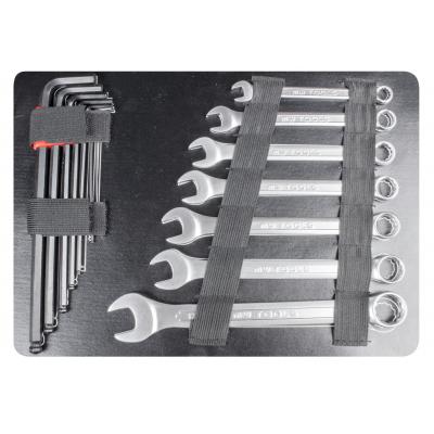 Coffret d'outils en aluminium complet 91 pièces MW Tools