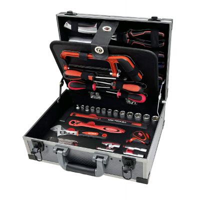 Coffret d'outils en aluminium complet 91 pièces MW Tools