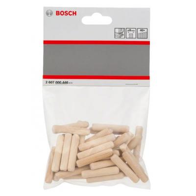 CHEVILLES EN BOIS 8 MM, 40 MM 40PC