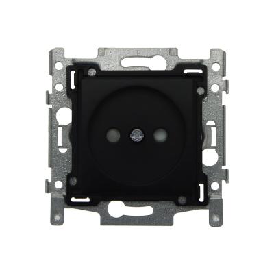 NIKO STOPCONTACT 21MM ZWART