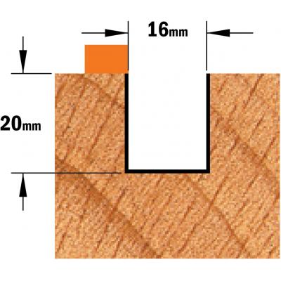 FREES HM 8MM 16MM L=20 T=57