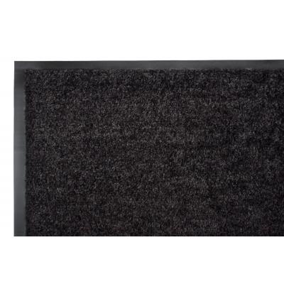 DEURMAT ANTISLIP 40/60 ZWART