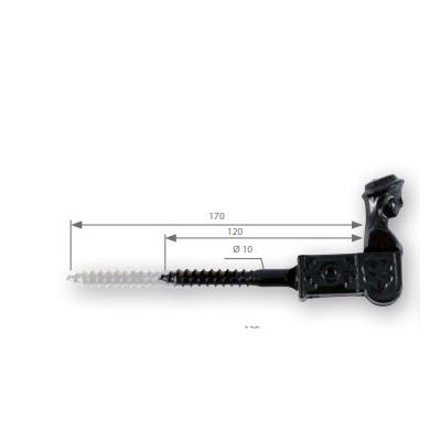 LUIKBESLAG HERDERINKOP 116 ZWART 170MM