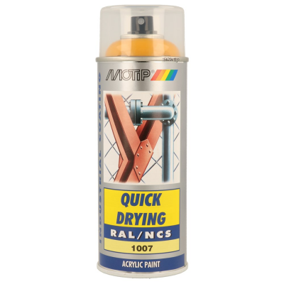 MOTIP SPUITBUS ACRYL HG RAL 1007 400ML.