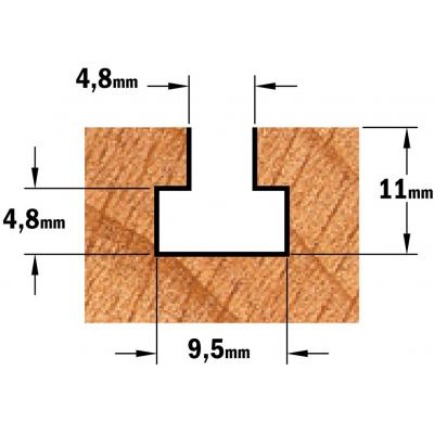 FREES HM S8 R=9.5 L=11 CM950.001.11