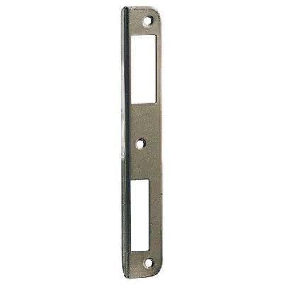 LITTO SLUITPLAAT OPDEK AFGEROND INOX L/R
