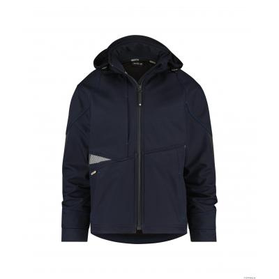 DASSY SOFTSHELL JAS GRAVITY BLAUW 2XL