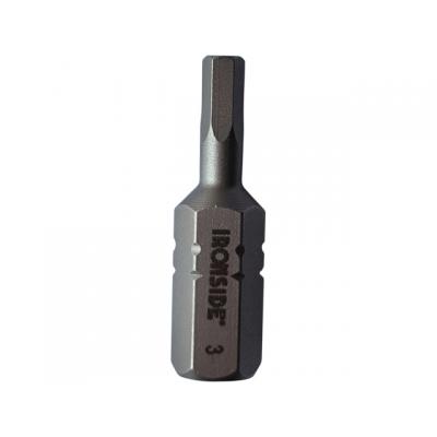 IRONSIDE BITS 1/4 25MM INBUS SQ1 3ST.