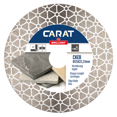 CARAT DISQUE DISQUE A ONGLET CARRELAGES CKEB 125MM
