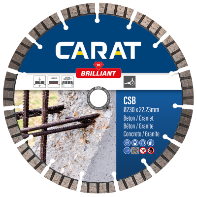 CARAT DIAMANTSCHIJF CSB BETON 230X22.2MM
