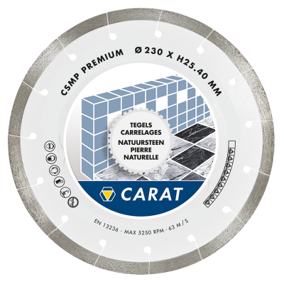 CARAT DIAMANTSCHIJF CSMP TEGEL 125MM