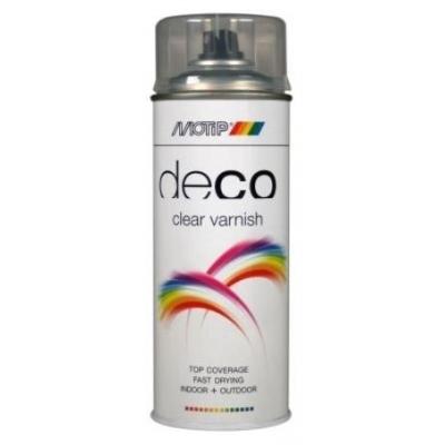 MOTIP DECO SPUITBUS VERNIS ZIJDEGL 400ML