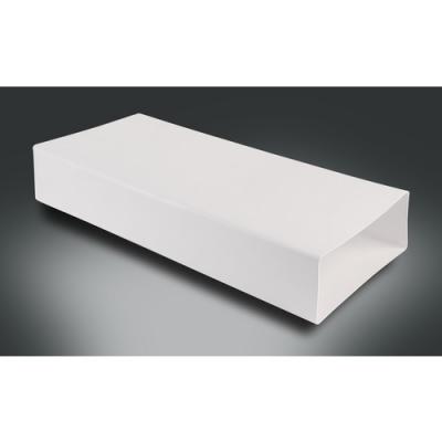 VENTILATIEKANAAL VLAKKE BUIS 220X90MM 1M