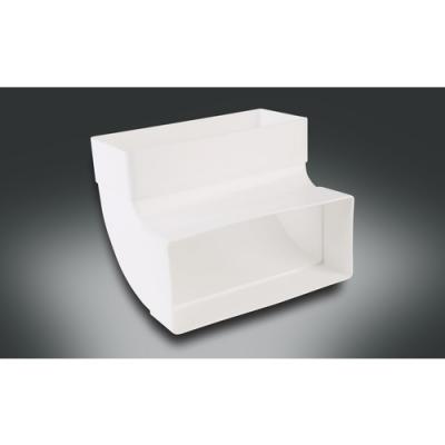 VENTILATIEKANAAL HOEKSTUK 111X54MM 90GR.