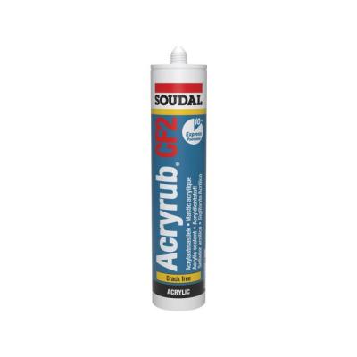SOUDAL ACRYRUB CF2 WIT 310ML.