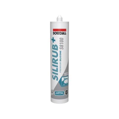 SOUDAL SILIRUB+ S8100 JASMIJN 300ML.