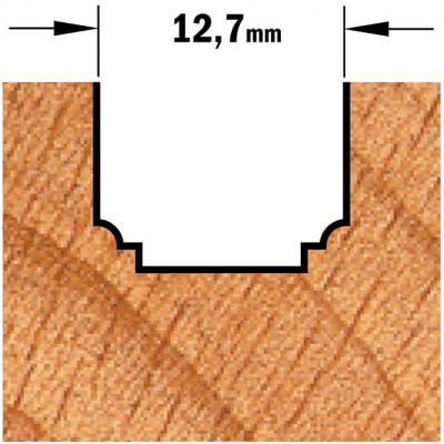 PROFIELFREES HW S=8MM R=1.2 D=12.7