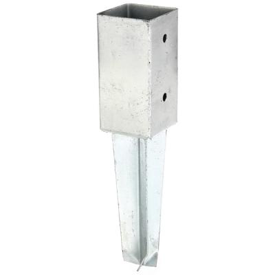 Ancre à sceller pour poteaux en bois carrés 71x71MM 211851