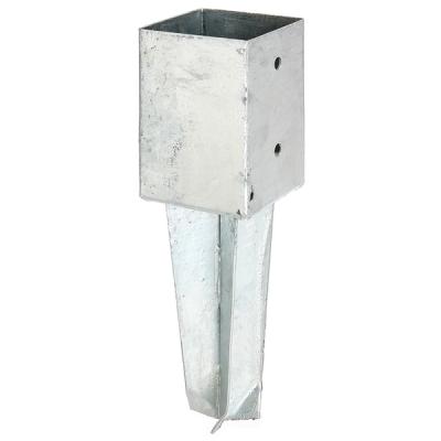 Ancre à sceller pour poteaux en bois carrés 91x91MM 211868
