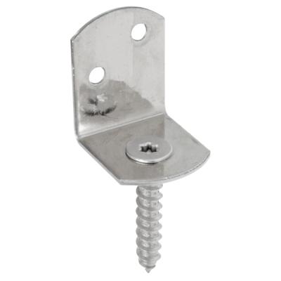 Équerre pour clôture tressée en L 83MM 213336