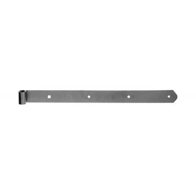 Penture droite bout arrondi 400x13x40mm