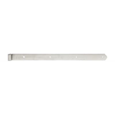 Penture droite bout arrondi inox 600X13MM 318192