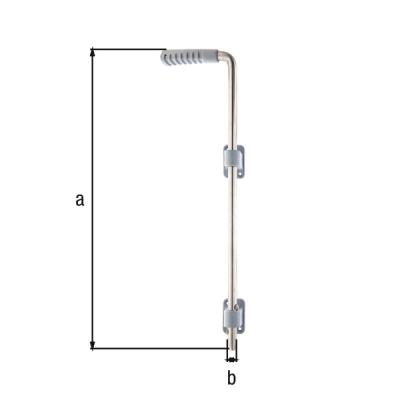 Verrou baïonnette INOX 500X16MM 326029
