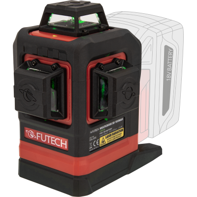 FUTECH LASER MC3D GROEN 18V MAX