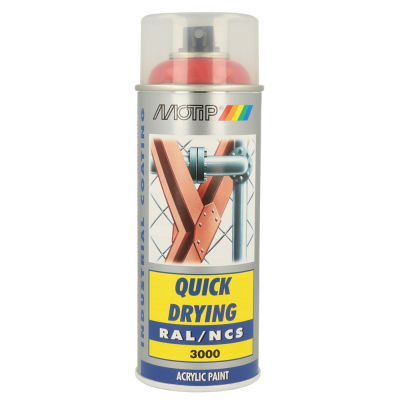 MOTIP SPUITBUS ACRYL HG RAL 3000 400ML.