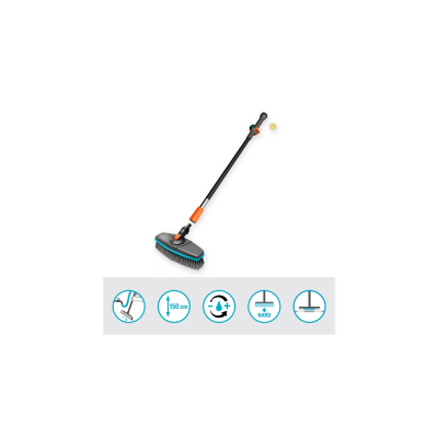 GARDENA CLEANSYSTEM Kit de lavage avec brosse souple