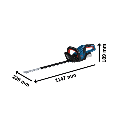BOSCH Taille-haies GHE 18V-60