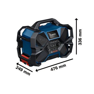 BOSCH WERFRADIO GPB 18VH-6 SRC NAAKT