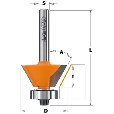 KANTENFREES HW S=8MM A=30GR D=27MM I=8.5